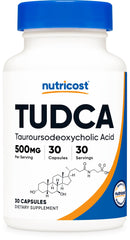 Nutricost Tudca 500mg bottle – front view