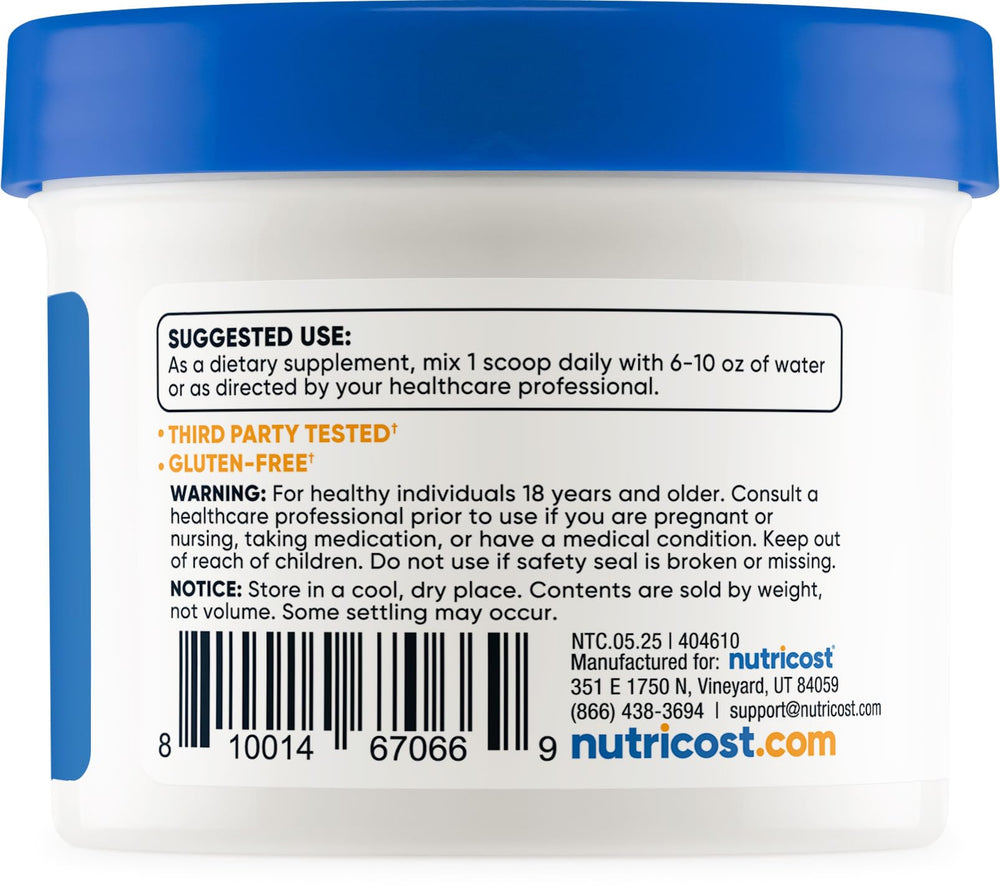 Gluten free and Non-GMO Tudca powder packaging