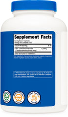 Supplement facts and ingredients for Nutricost Turkey Tail capsules