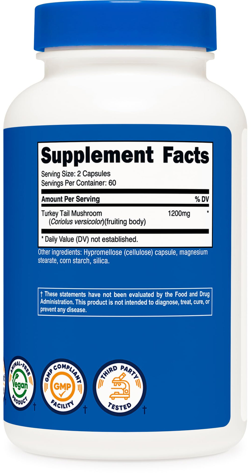 GMP compliant, FDA registered facility seal