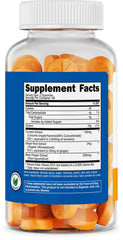 GMP compliant and third party tested label for Nutricost Turmeric Gummies