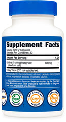 Product packaging displaying 30-day supply of 60 capsules