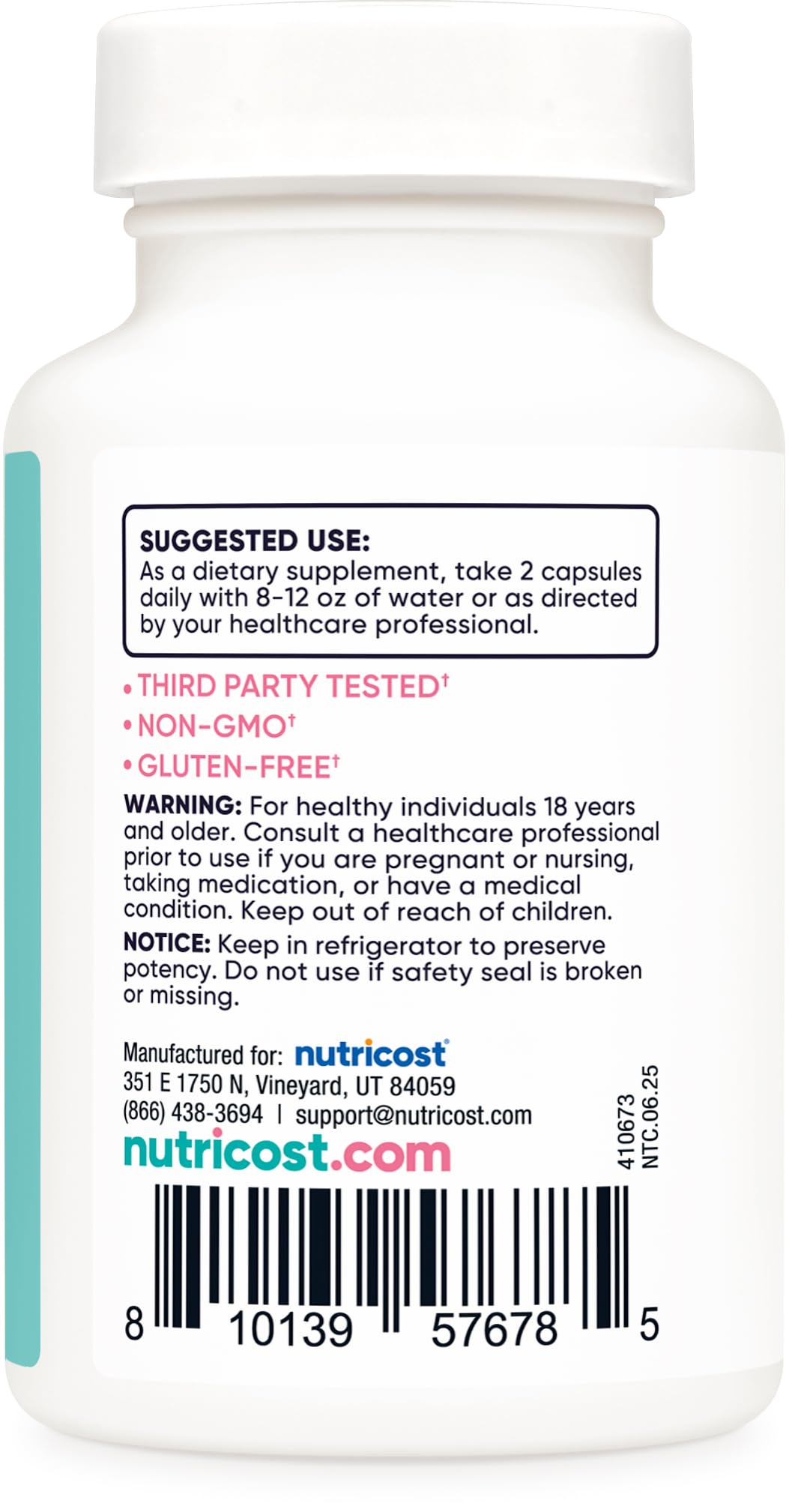 GMO-free and gluten-free icons on packaging