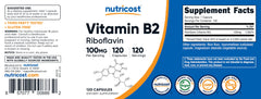 GMP compliant and FDA registered facility symbolism in Nutricost packaging