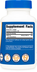 GMP-compliant and FDA-registered Nutricost manufacturing facility badge