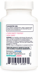 Ingredients: Acacia Fiber, Uva Ursi, Cranberry Extract