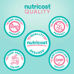 Close-up of Nutricost Women Probiotic bottle (120 capsules)