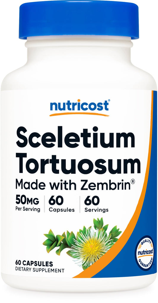 Nutricost Zembrin bottle containing 60 capsules