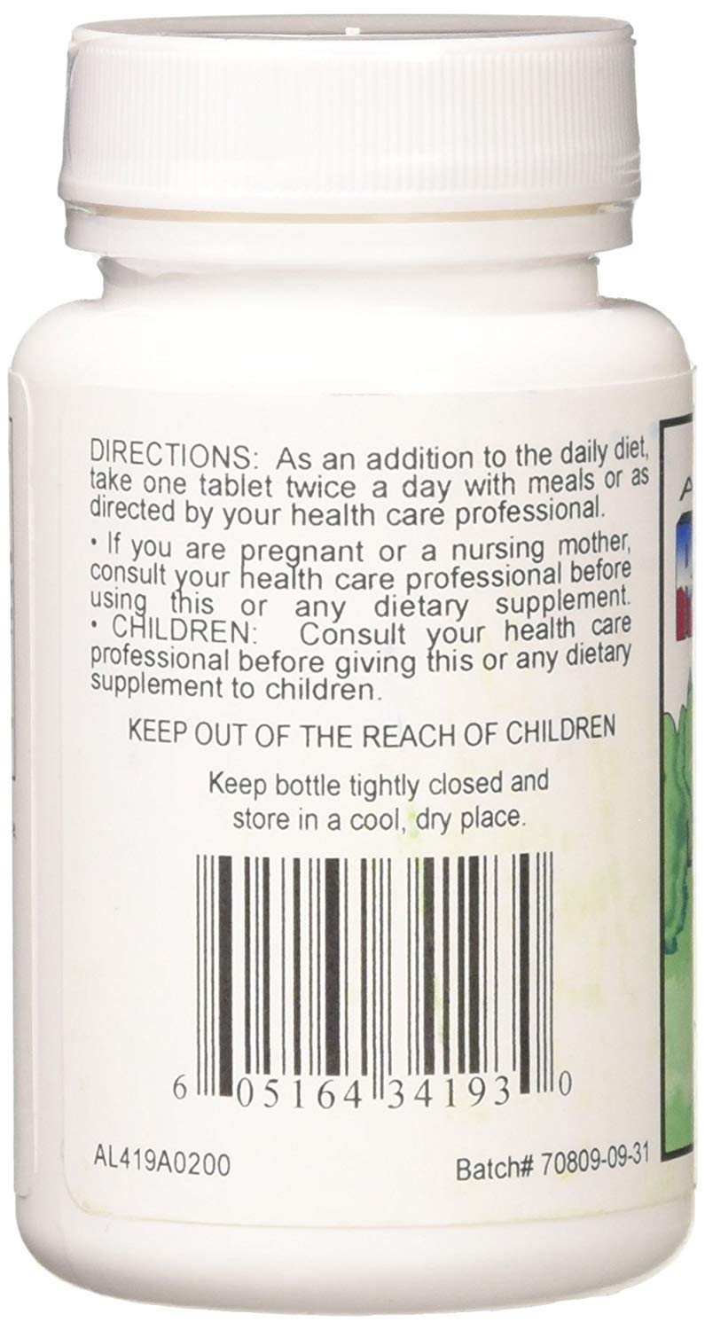 Bottle label showing Lithium Orotate 120 mg - 200 tablets (Pack of 2) - image 2
