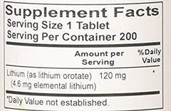 Close-up of tablet bottle and packaging - 200 tablets in Pack of 2