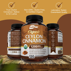 Ceylon cinnamon powder with low coumarin verified by Eurofins