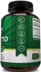 Made in USA stamp on NutriFlair Saw Palmetto packaging
