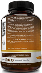 Made in USA facility badge for NutriFlair Turmeric Curcumin product