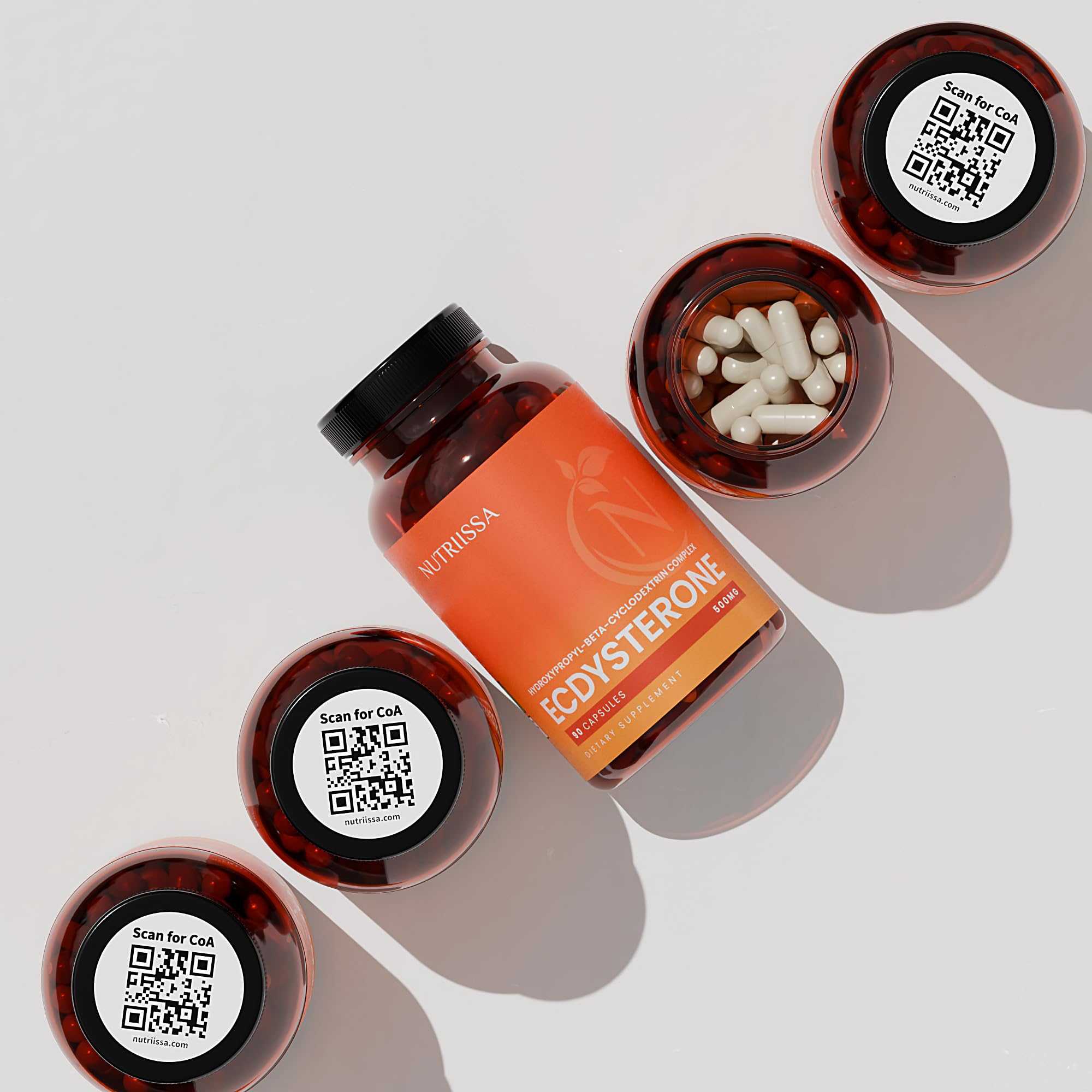 Packaging and bottle on gym bench