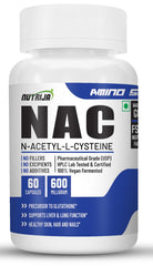 NutriJa N-Acetyl Cysteine 600 mg bottle — 60 capsules