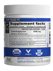 NutriJa TMG ingredient label