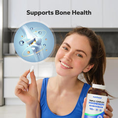 Graphic illustrating the Glycinate, Citrate, and Malate magnesium blend