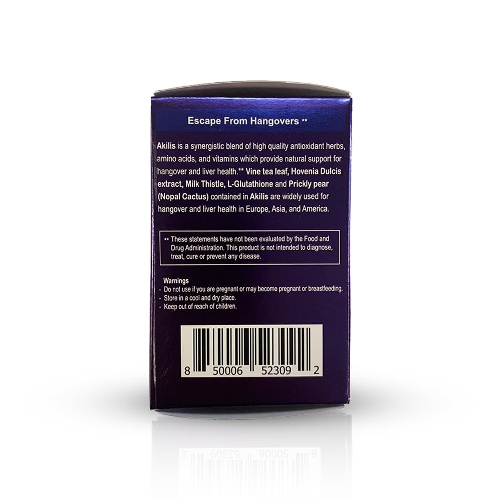 Nutripia Akilis capsules macro shot highlights daily-use safety and clean ingredients.