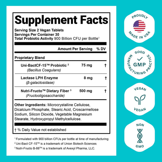 Six-bottle pack of Nutrition Essentials probiotic dietary supplement