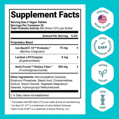 Six-bottle pack of Nutrition Essentials probiotic dietary supplement