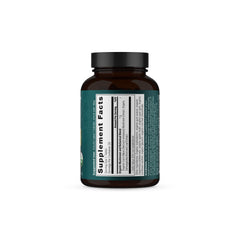 Nutrition facts and 30 tablets on bottle label
