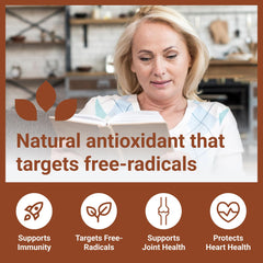 Nutritional facts panel for Luma Turmeric Curcumin