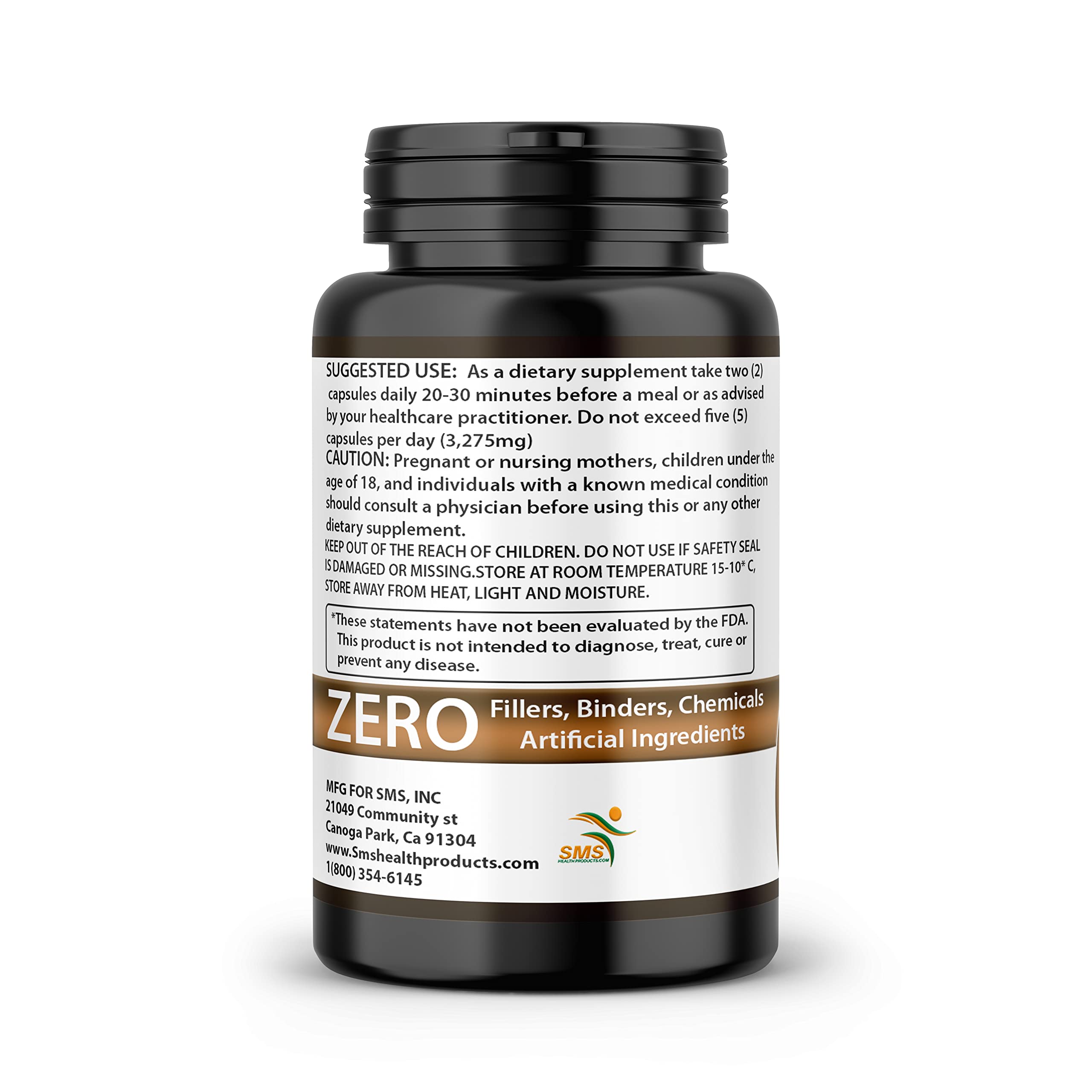 Nutrition facts and ingredients label