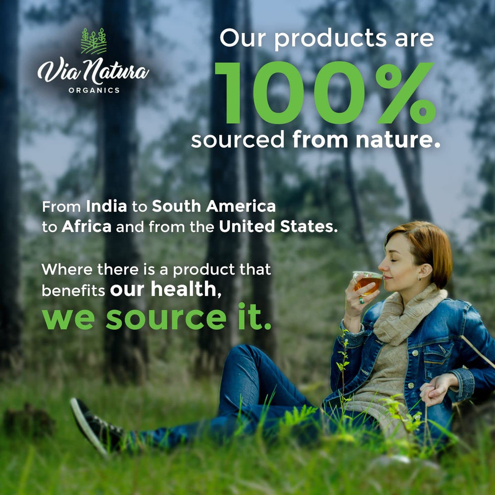 Nutrition facts label on the bottle