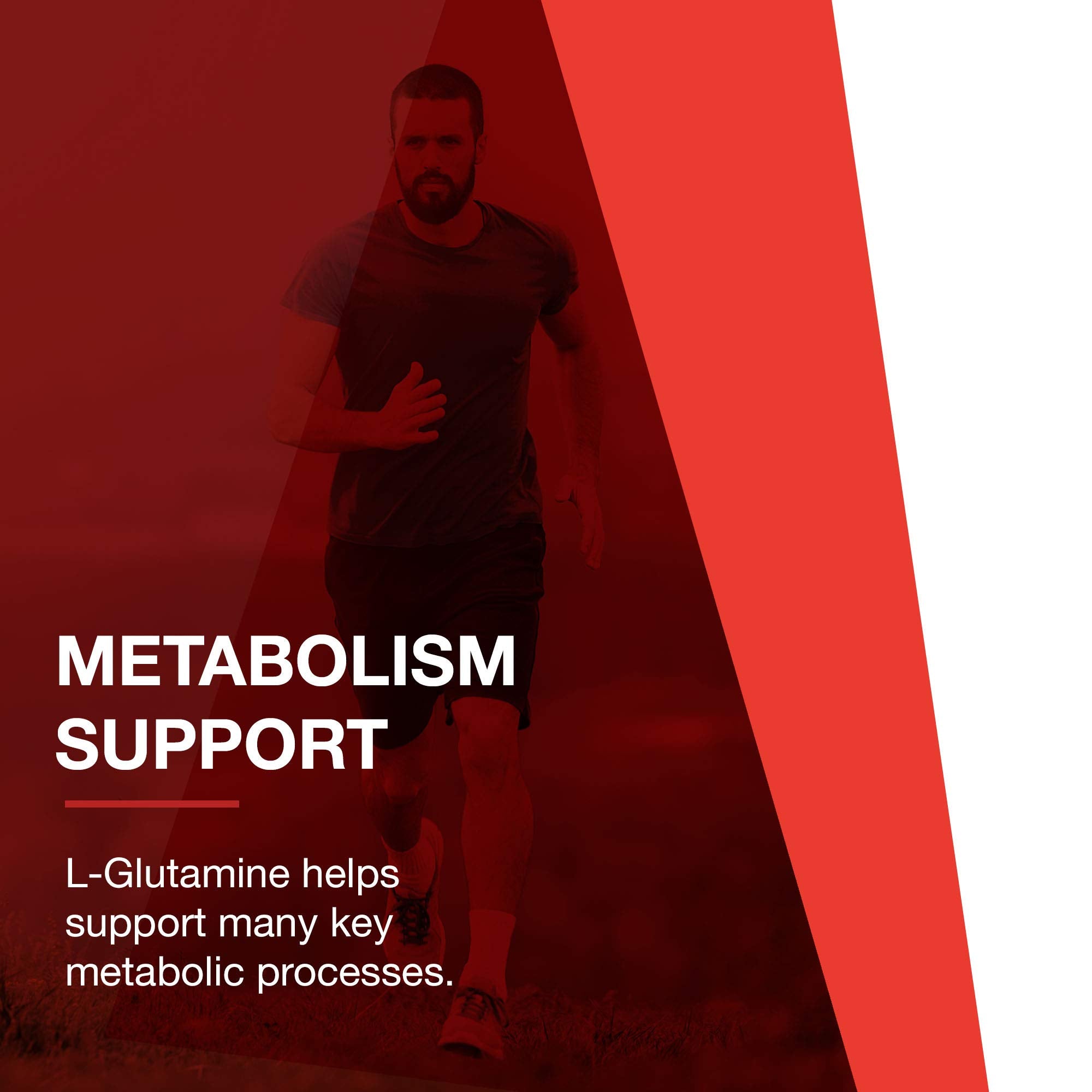 Nutrition facts for L-Glutamine 1000mg