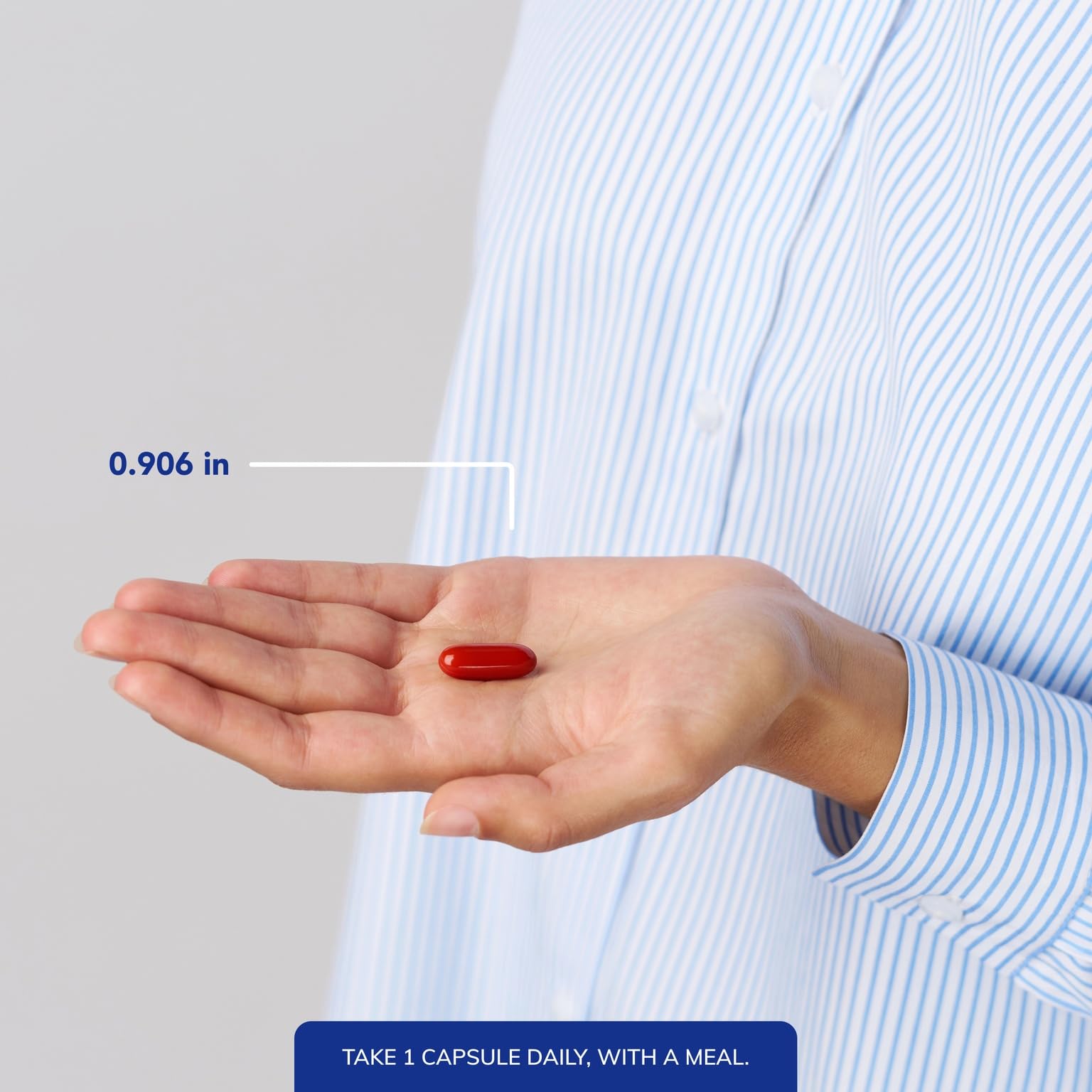 Nutrition facts panel for Ubiquinol-QH
