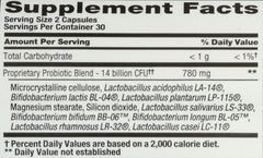 Nutrition Now PB 8 Probiotic bottle on white background