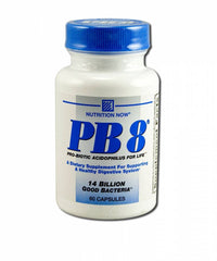 Nutrition Now PB8 Acidophilus Capsules 60 Count bottle - Gluten Free Probiotic