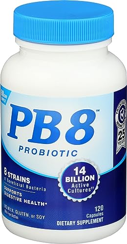 Nutrition Now PB8 Acidophilus Probiotic bottle side view