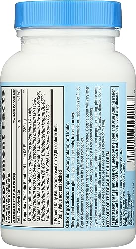 Close-up of Nutrition Now PB8 Probiotic capsules
