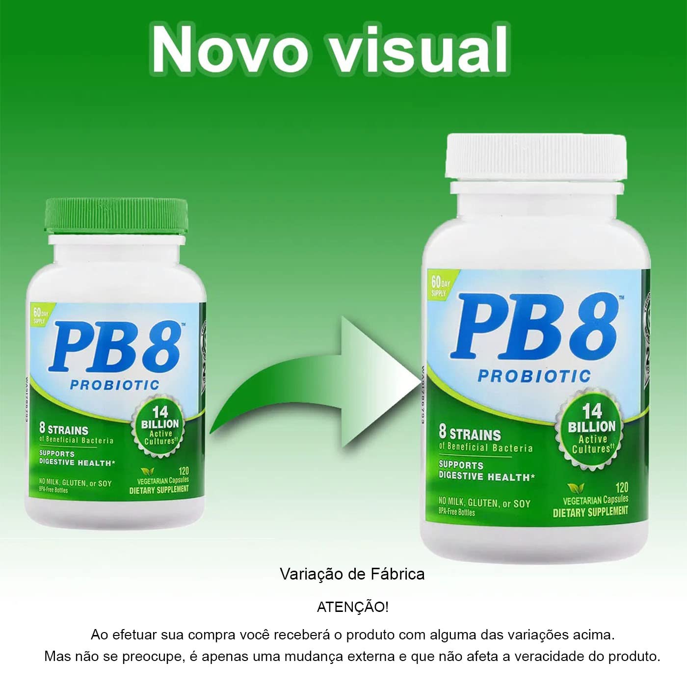 Pb8 Acidophilus Veg capsules close-up