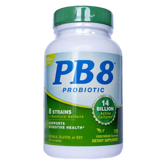 Nutrition Now Pb8 Acidophilus Veg capsules bottle – front view