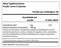 Nutrition Now Pb8 Acidophilus Veg label close-up