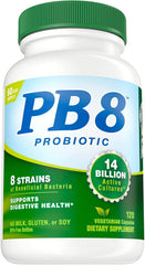 BPA-free packaging for Nutrition Now PB8 Probiotic