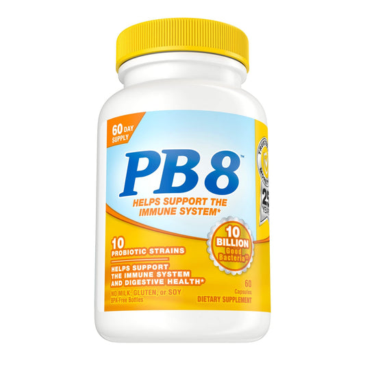 Nutrition Now PB 8 Probiotic bottle containing 60 capsules