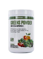 Nutrition Works Greens Powder Berry flavor bottle
