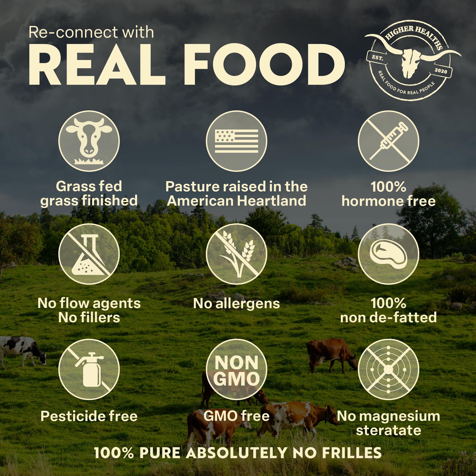 Nutritional content highlights for beef liver capsules