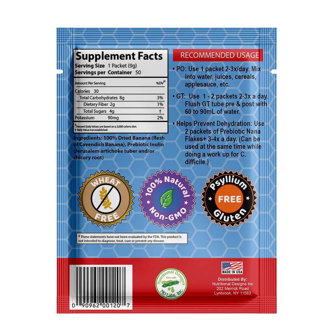 Nutritional Designs Nana Flakes single-serve packs (25 packs)