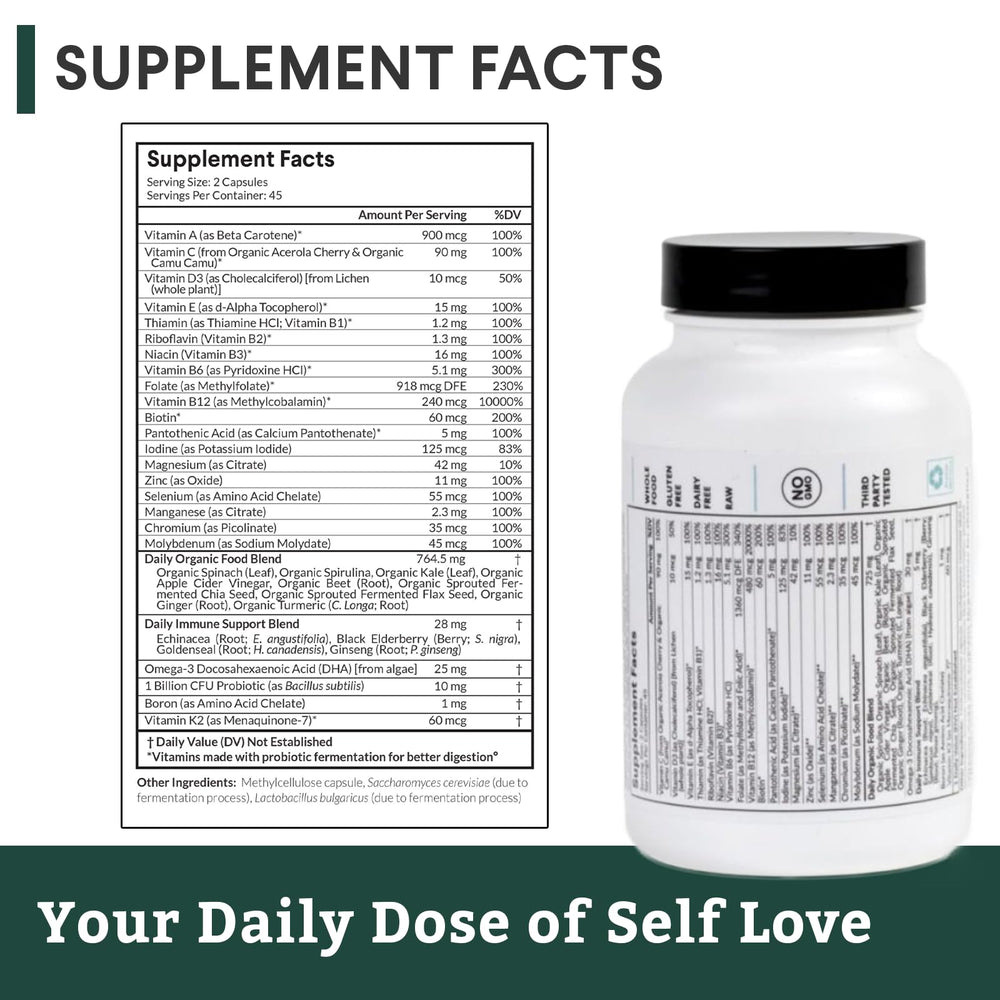 Daily energy support from Multivitamin+
