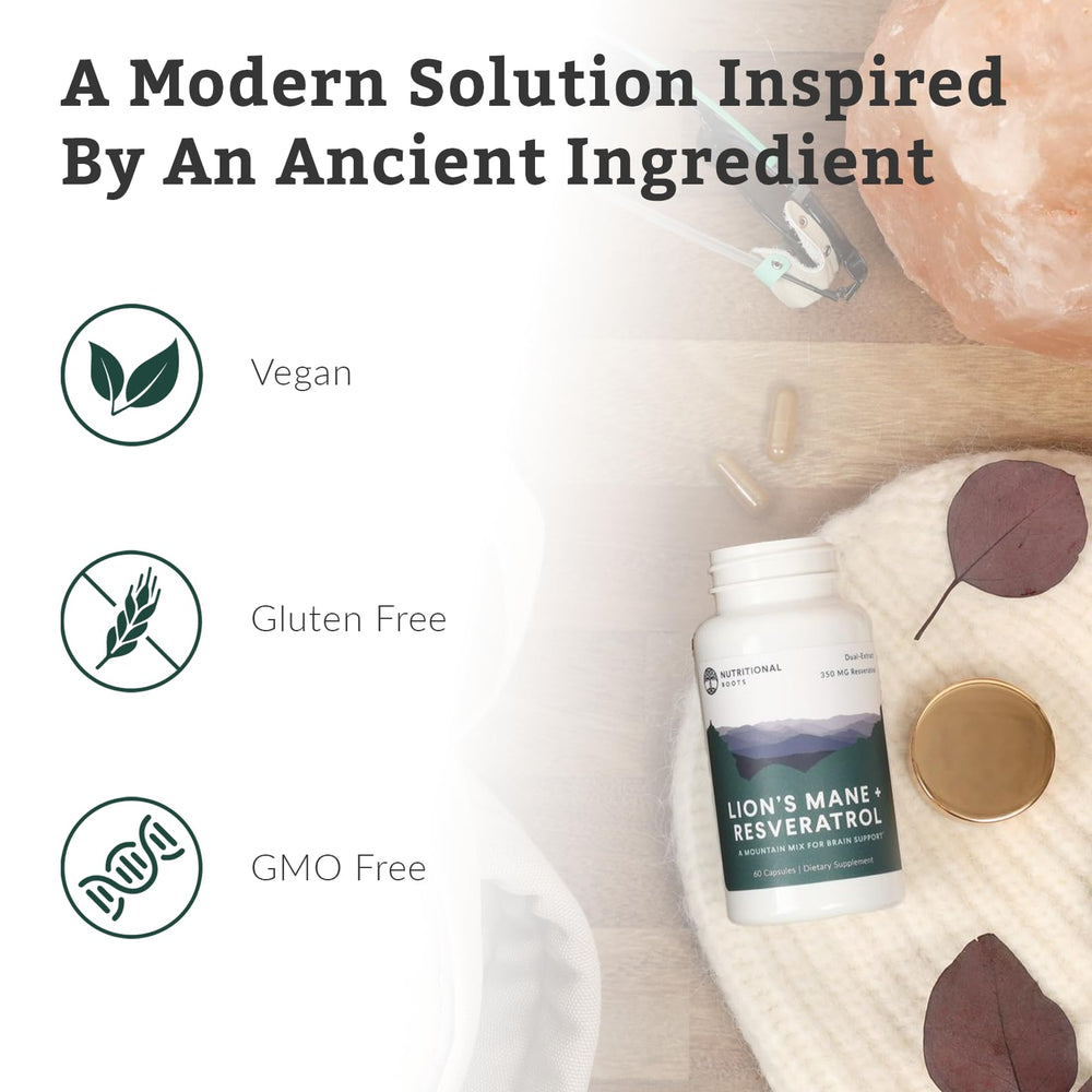 Third-party testing certification badge for Nutritional Roots product