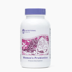 Nutritional Roots Women's Probiotics bottle and packaging