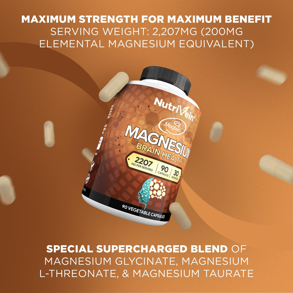 Capsules of Magtein Magnesium L-Threonate