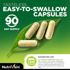 Vegan, non-GMO ingredients in Nutrivein multivitamin