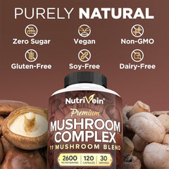 Capsules highlighting 2600 mg per serving