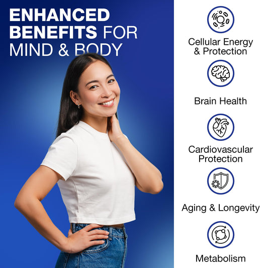 Close-up of Nutrivein NAD+ + Resveratrol capsules