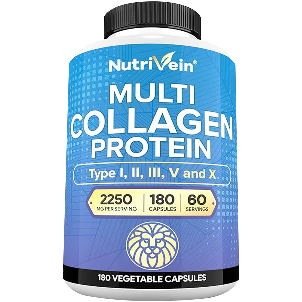 Nutrivein Premium Multi Collagen Pills bottle